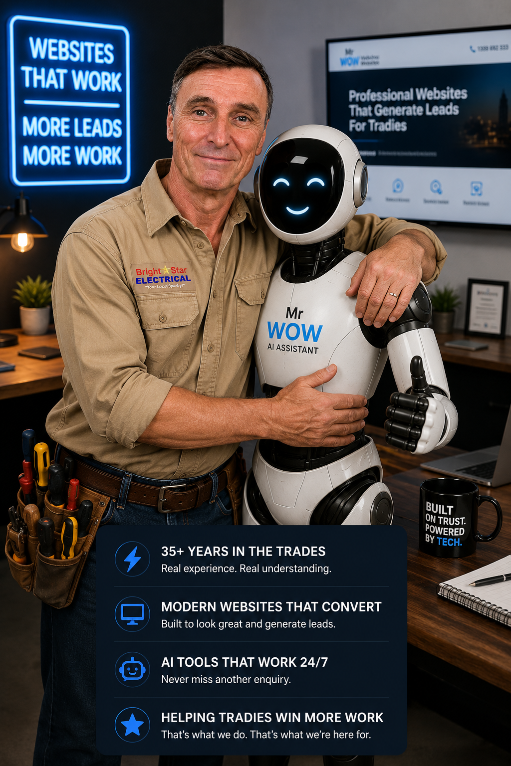 Eric, founder of Mr WOW Websites